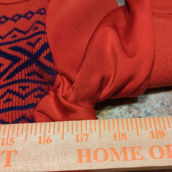 Vintage Pure Wool Spyder Ski Knit Sweater Sz M Fair Isle Long Sleeve Hong Kong - Picture 7 of 14